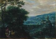 Landscape with Venus and Adonis Gillis van Coninxloo